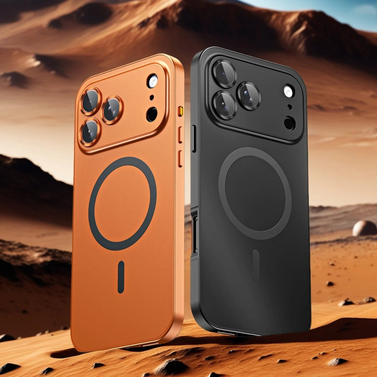Aluminum Snap-Lock iPhone Case with Full Camera Protection & Raised Edges for 13-17 Models | Thomler