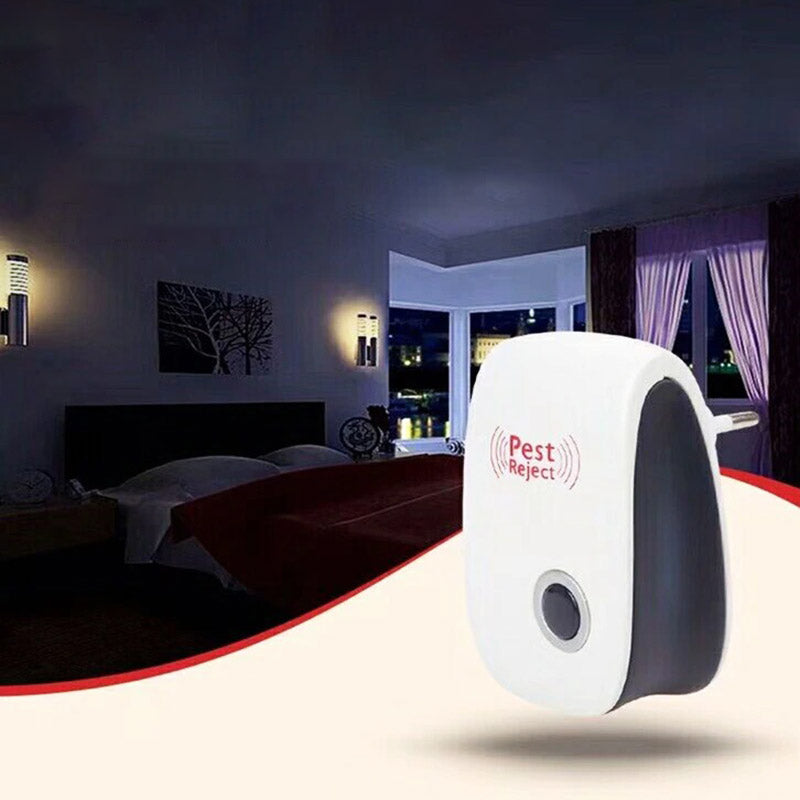 Ultrasonic Pest Repeller Plug-In 2-Pack for Mice Rats Roaches Spiders Bugs Indoor Home Rooms Kitchen Bedroom | Thomler