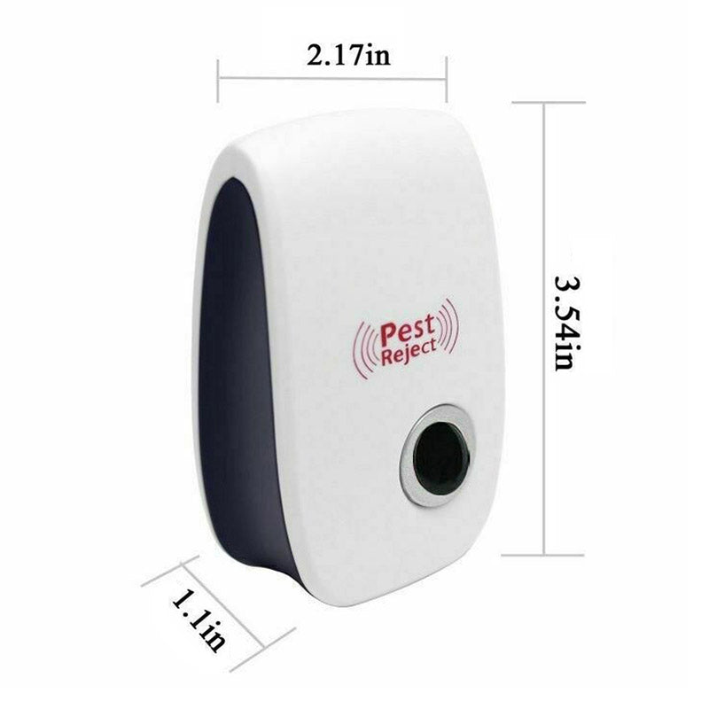 Ultrasonic Pest Repeller Plug-In 2-Pack for Mice Rats Roaches Spiders Bugs Indoor Home Rooms Kitchen Bedroom | Thomler