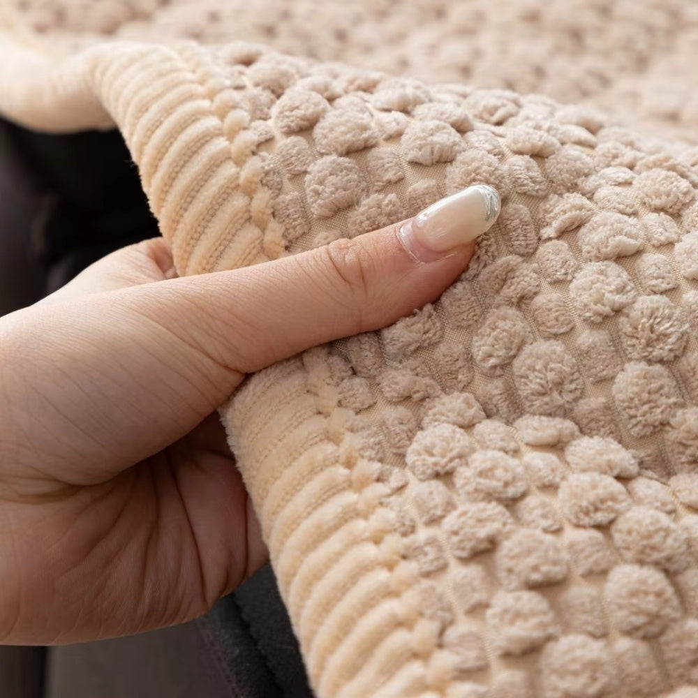 Quilted Furniture Protector for Couch with Non-Slip Backing | Machine Washable Pet-Friendly Slipcover for Sofa, Loveseat & Chair | Thomler