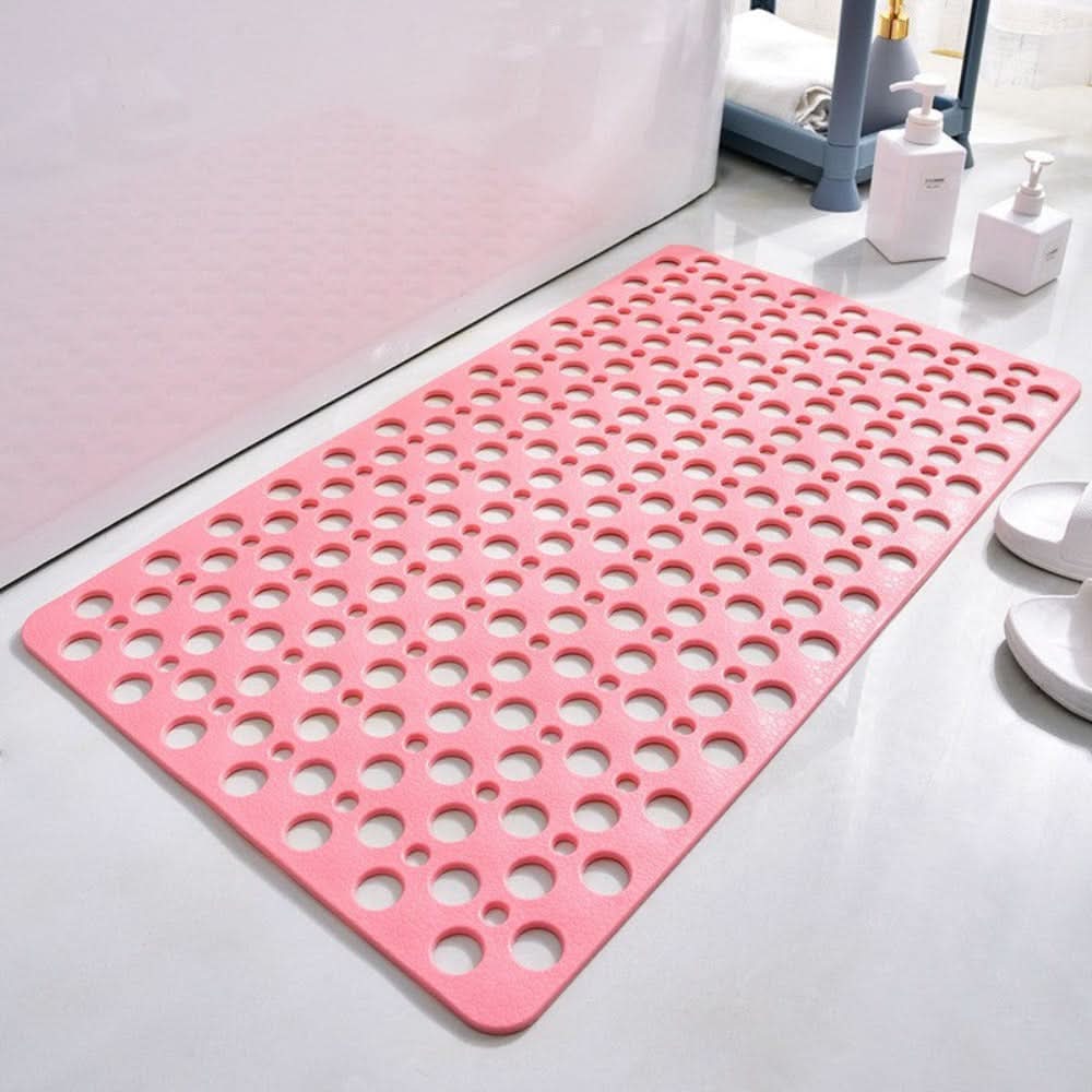 Shower Mat PVC Anti-Slip 17.7 in x 29.5 in Bathroom Safety Non-Skid Floor Rug | Thomler