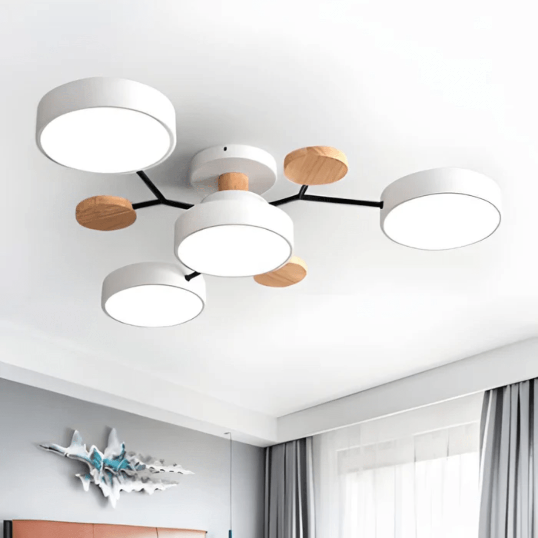Contemporary Round LED Ceiling Light – Sleek Low-Profile Flush Mount for Living Room & Bedroom | Thomler