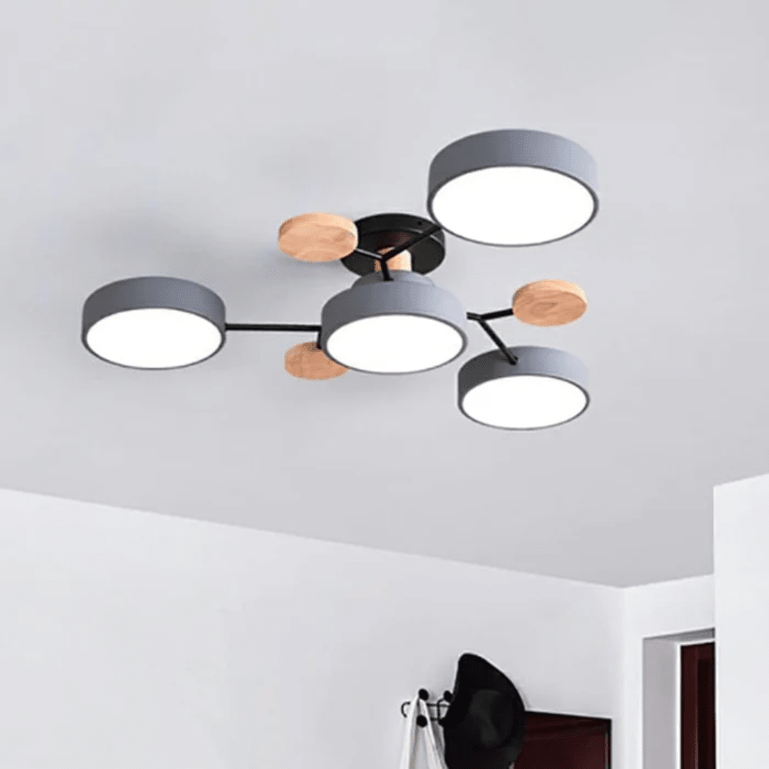 Contemporary Round LED Ceiling Light – Sleek Low-Profile Flush Mount for Living Room & Bedroom | Thomler