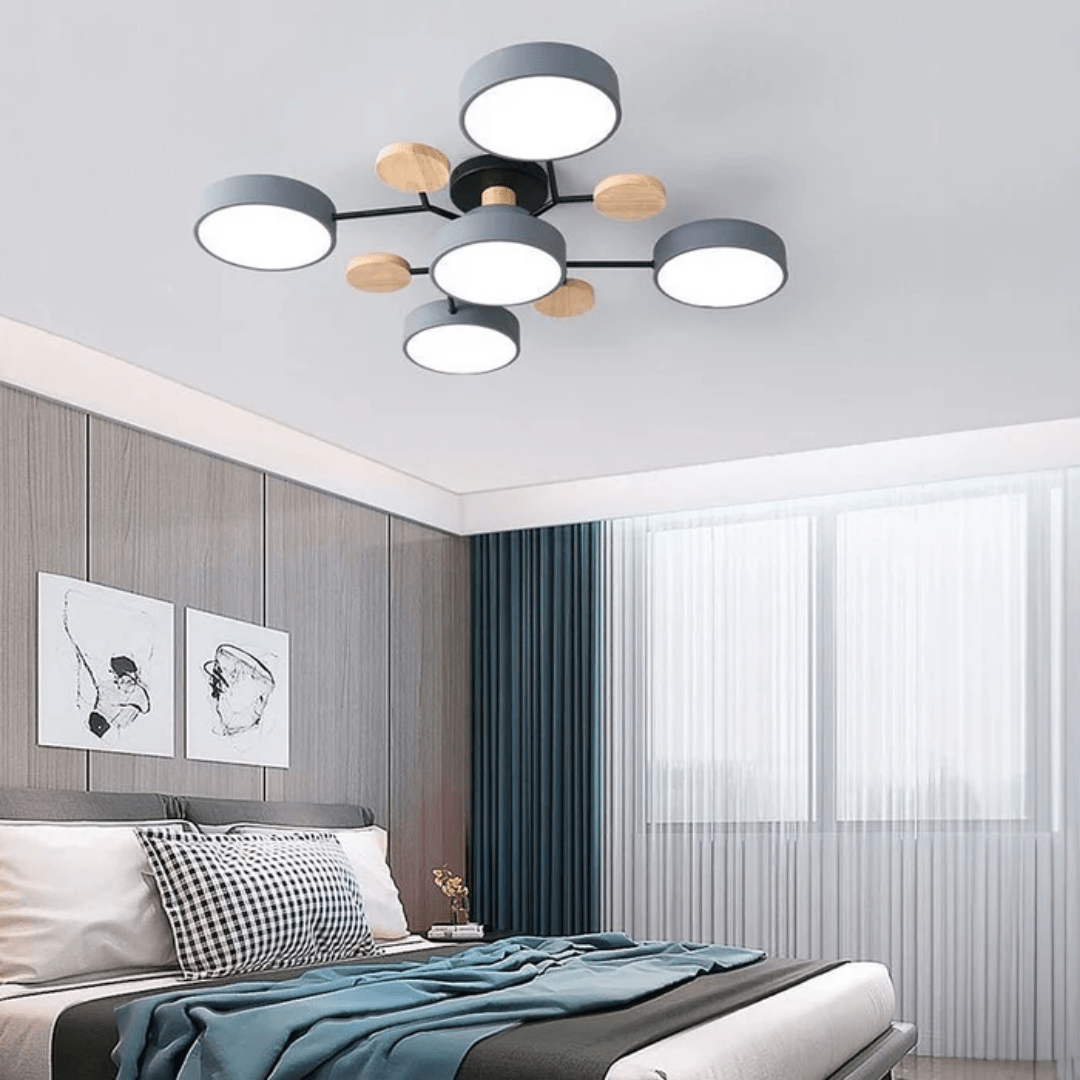 Contemporary Round LED Ceiling Light – Sleek Low-Profile Flush Mount for Living Room & Bedroom | Thomler