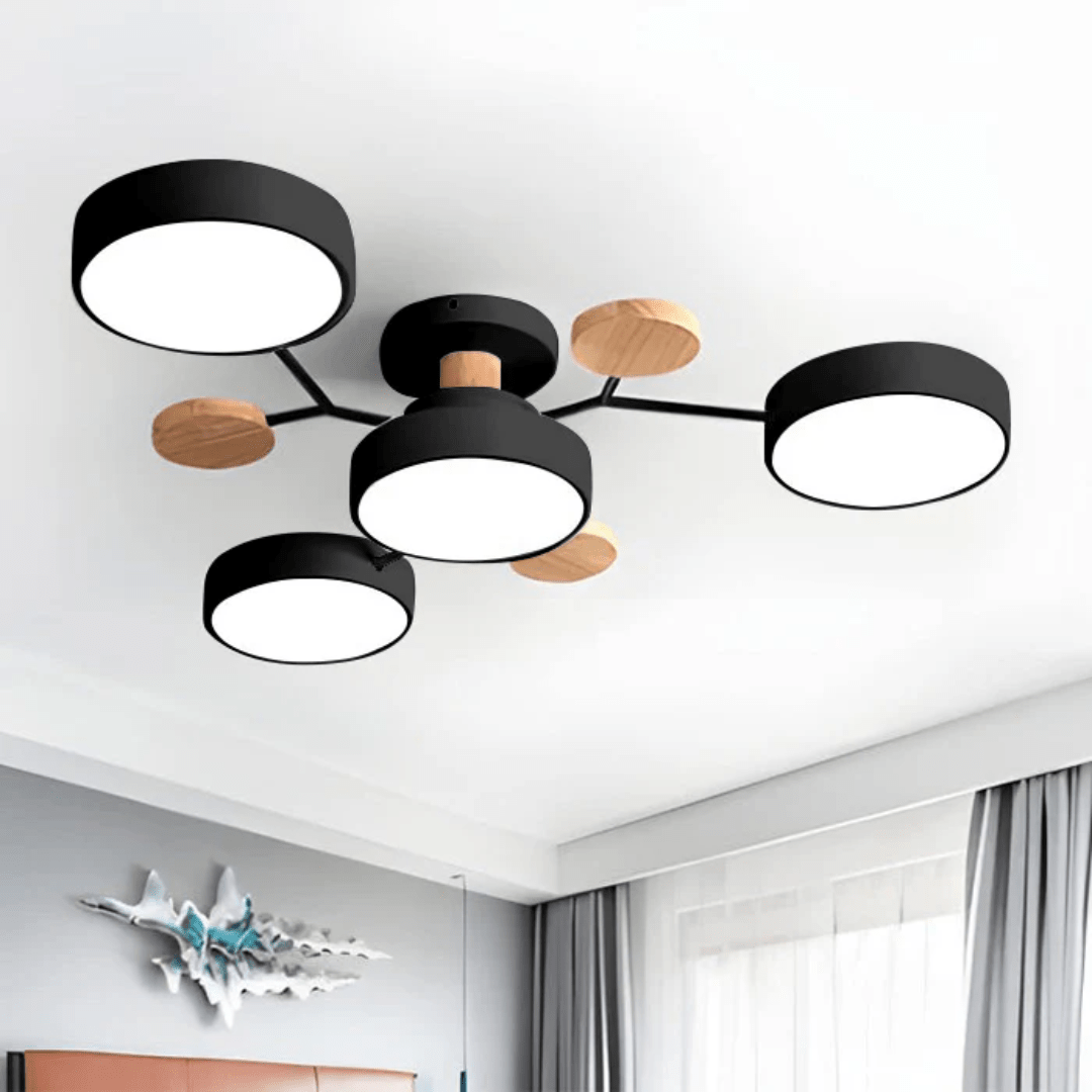 Contemporary Round LED Ceiling Light – Sleek Low-Profile Flush Mount for Living Room & Bedroom | Thomler