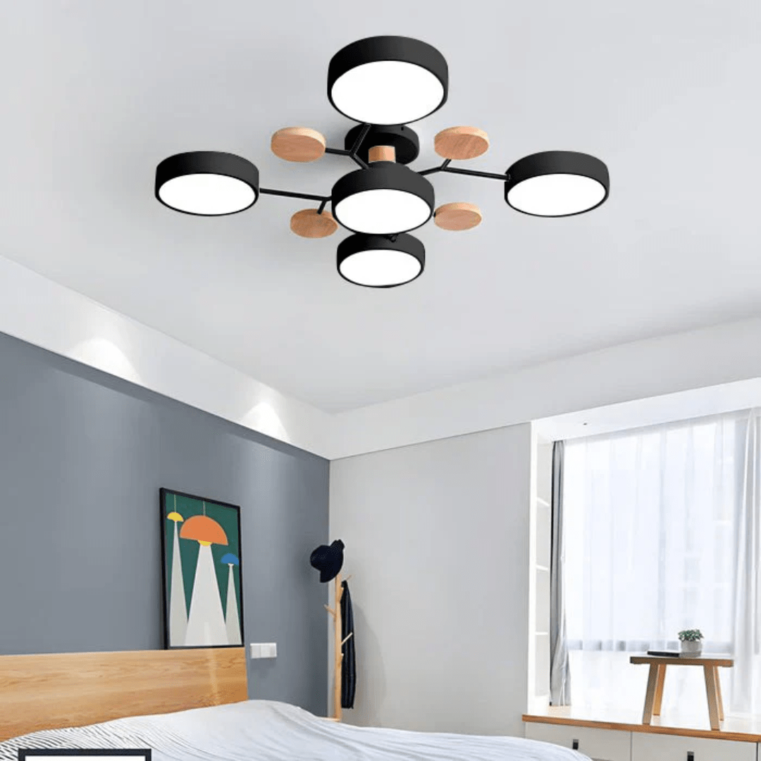 Contemporary Round LED Ceiling Light – Sleek Low-Profile Flush Mount for Living Room & Bedroom | Thomler
