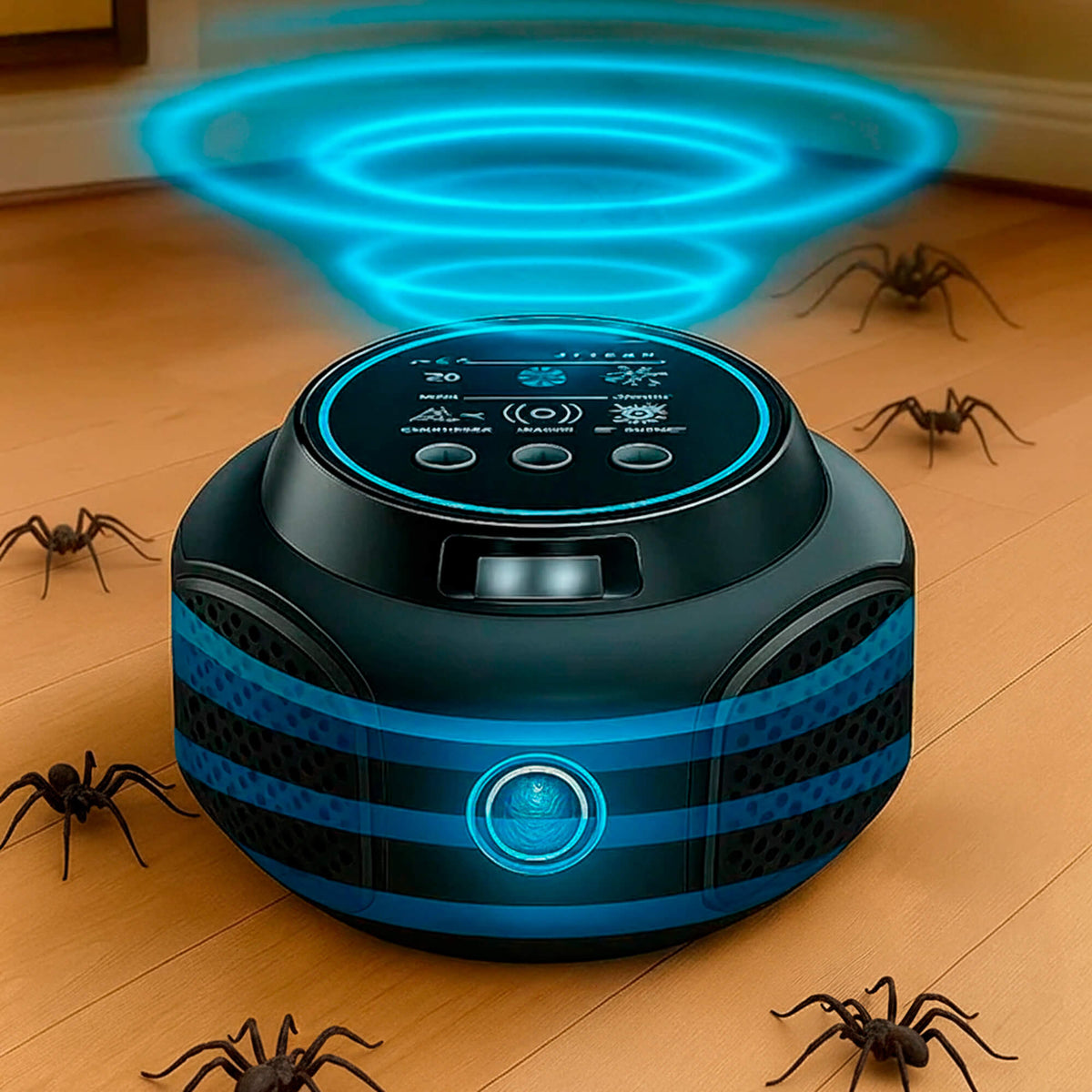 Electronic Pest Defense Device – Plug-In Sonic Deterrent for Indoor Use – Covers 3200 sq ft | Thomler