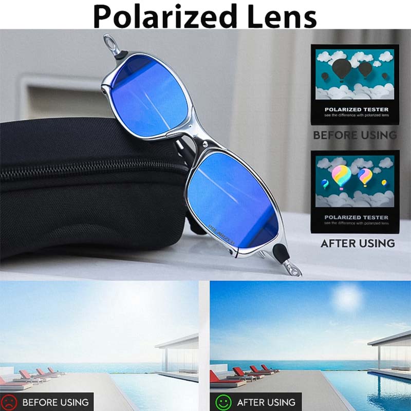 Polarized Sport Sunglasses with UV400 Protection for Biking, Driving & Outdoor Activities | Thomler