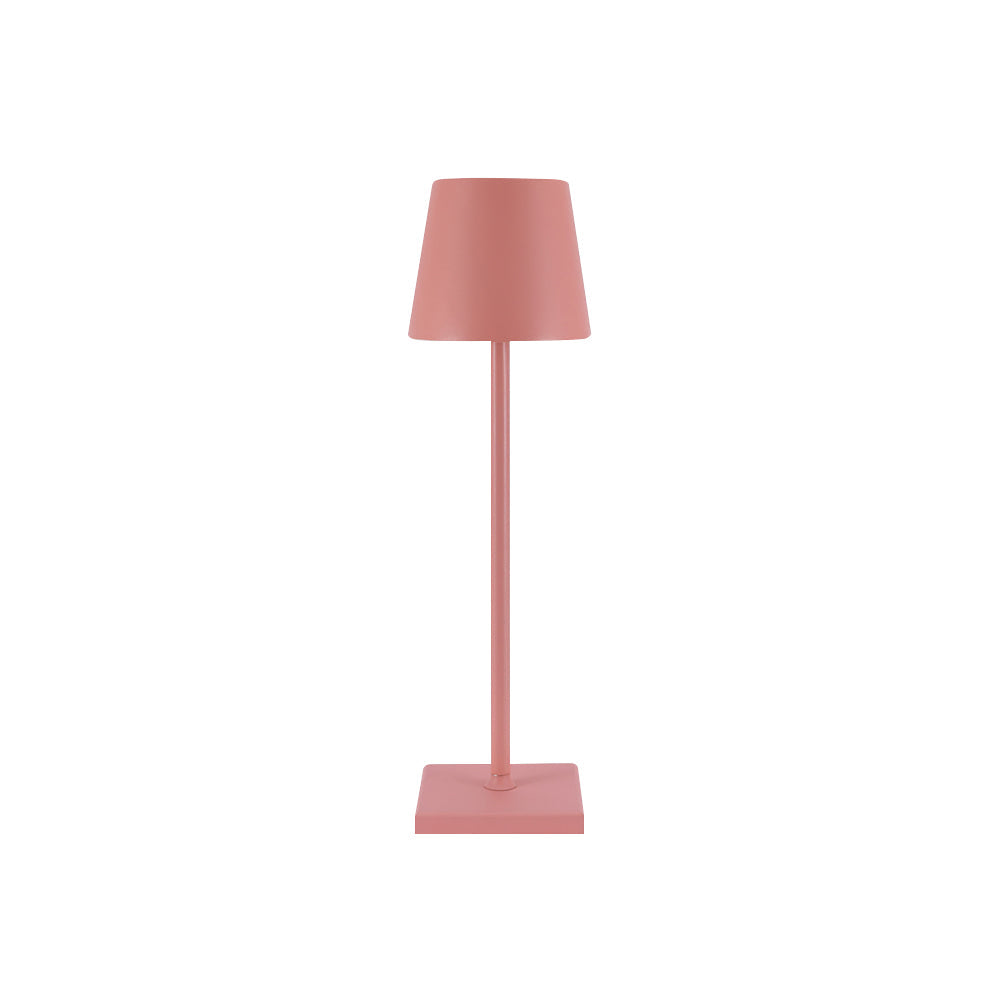Table Lamp Metal 15 in Portable Indoor Outdoor LED Accent Light Dimmable USB Rechargeable Touch Control | Thomler