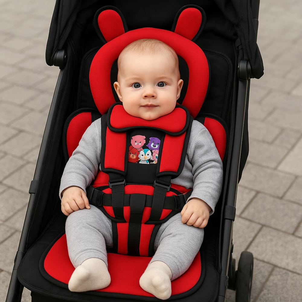 Tragbarer Baby-Reisesitz-Gurt, leicht, faltbar, sicher für unterwegs