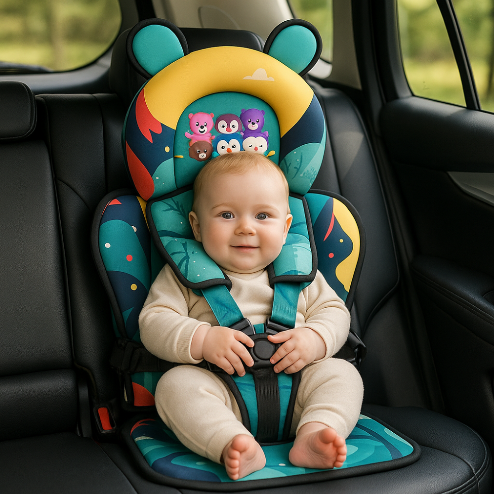 Tragbarer Baby-Reisesitz-Gurt, leicht, faltbar, sicher für unterwegs
