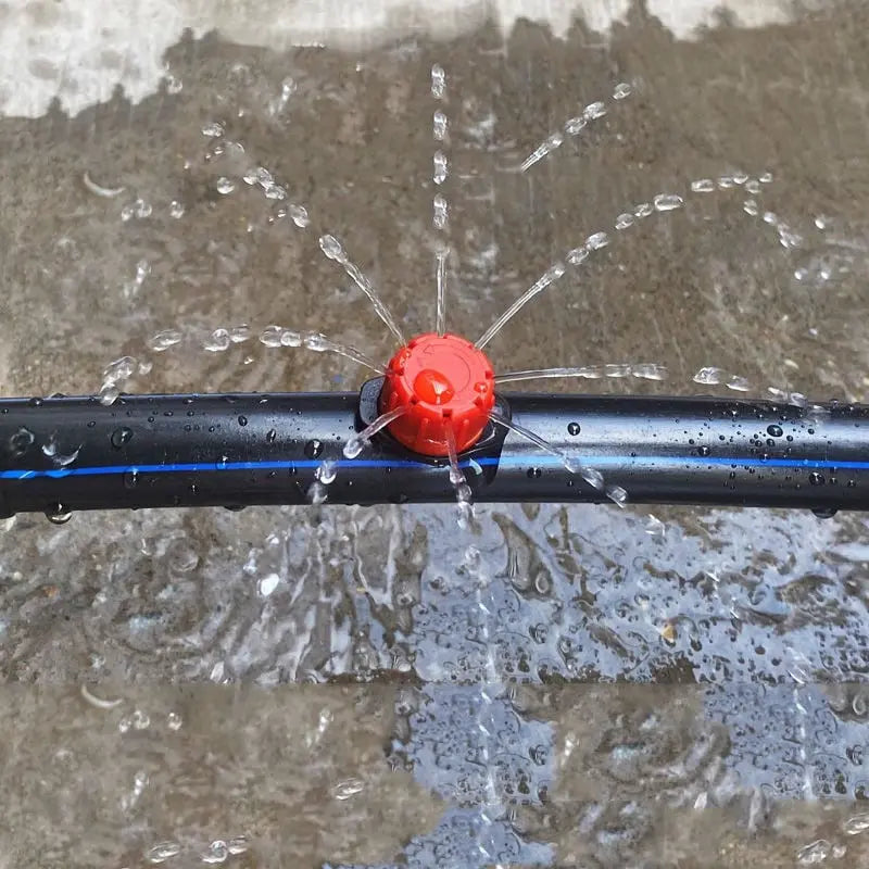 Drip Irrigation Dripper UV Resistant 2.0 cm x 2.5 cm Garden Watering Adjustable 360 Degree Flow Control Micro Irrigation Set | Thomler