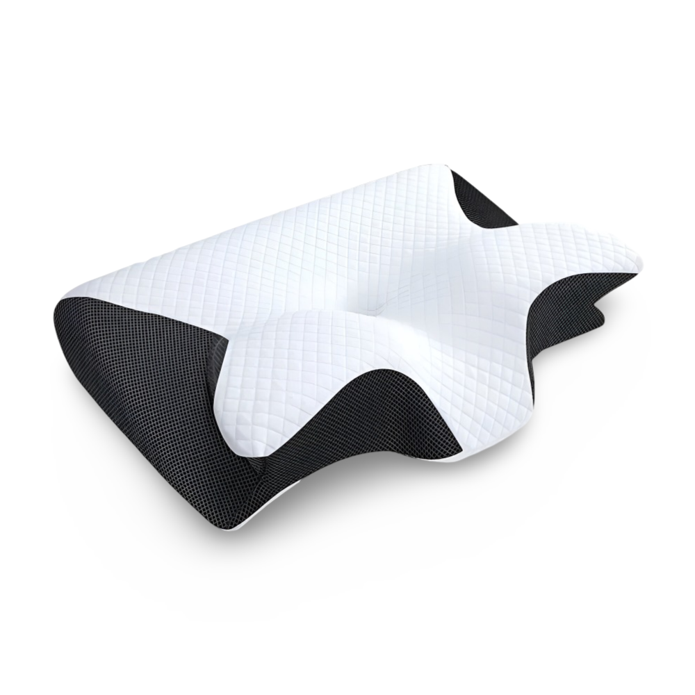 Memory Foam Cervical Support Pillow for Neck & Spine Alignment – Ergonomic Sleep Pillow for Back, Side & Stomach Sleepers | Thomler