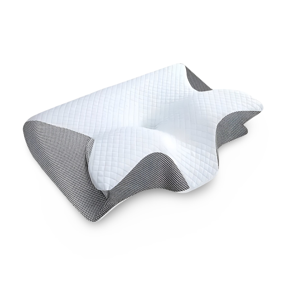 Memory Foam Cervical Support Pillow for Neck & Spine Alignment – Ergonomic Sleep Pillow for Back, Side & Stomach Sleepers | Thomler