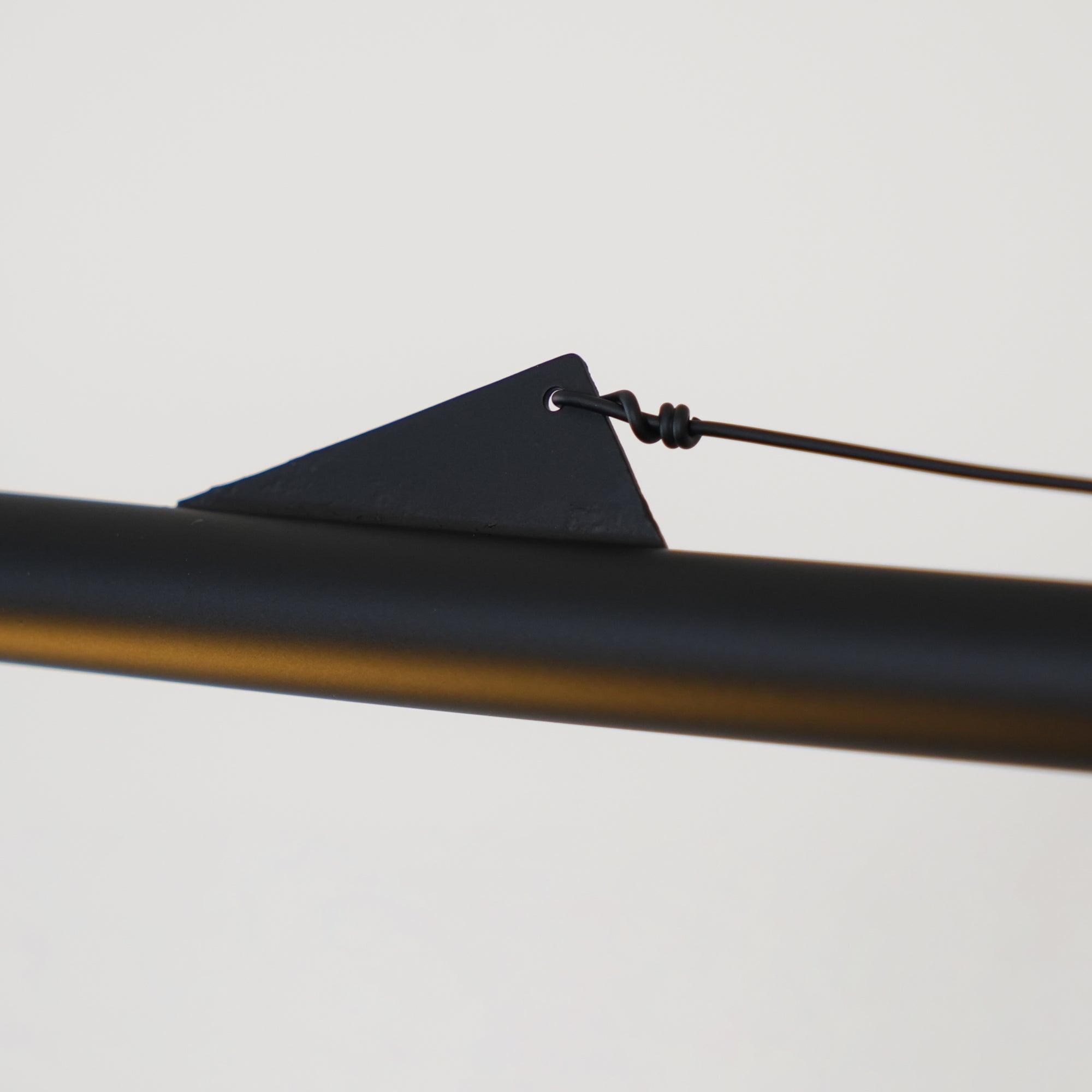 Wall Lamp Iron 43.3 in Adjustable Minimalist Living Room Office Coffee Shop Lighting | Thomler