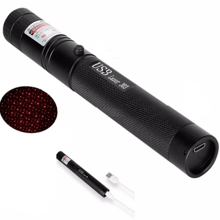 High-Powered Rechargeable Laser Pointer with Adjustable Focus – 6-Mile Range | Thomler