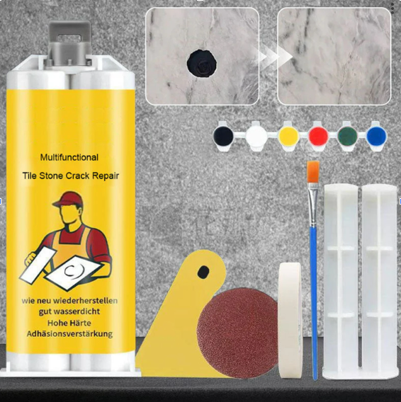 Surface Patch Compound for Ceramic, Granite & Marble Restoration | Thomler