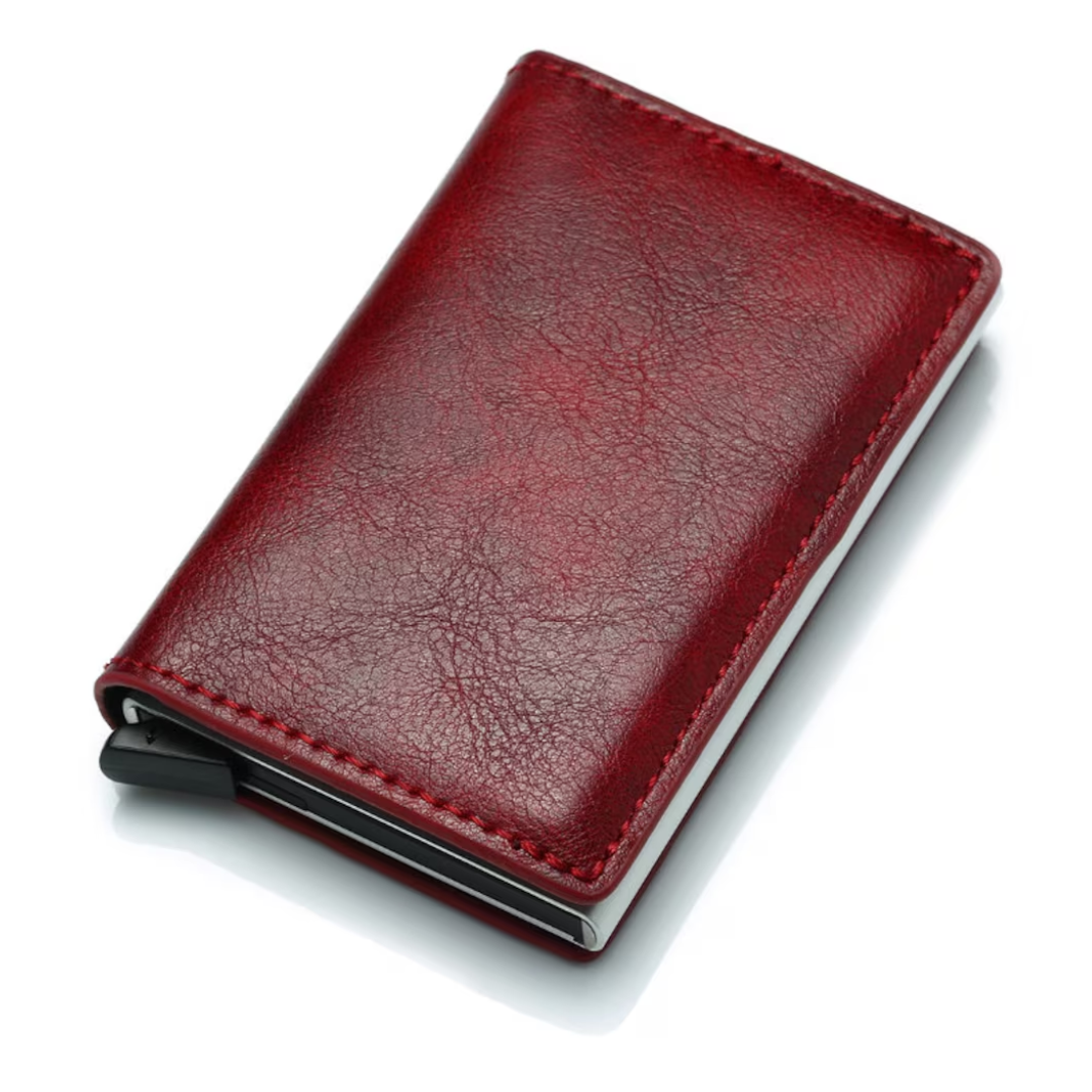 Slim Aluminum Wallet with RFID Protection & Money Clip for Cards and Cash | Thomler