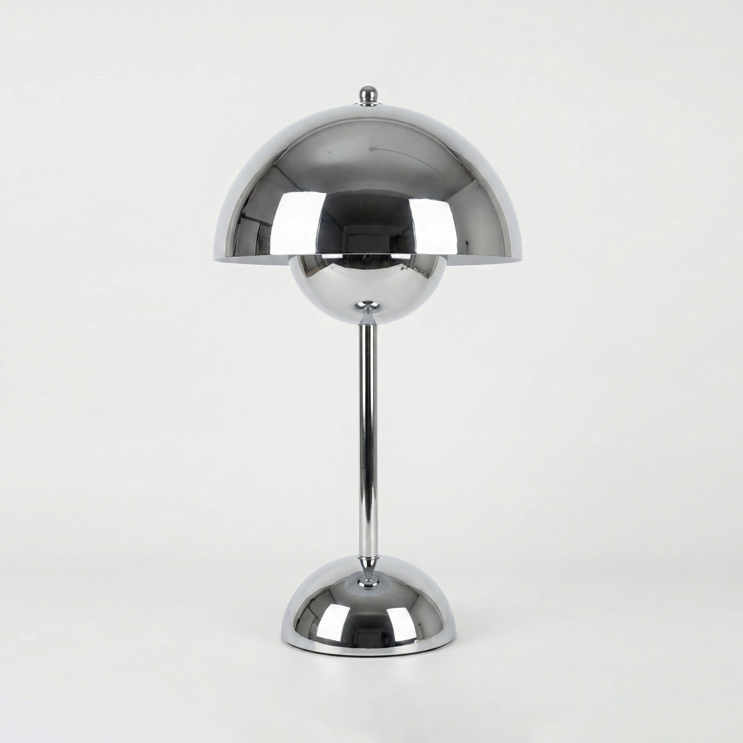 Desk Lamp Metal 6.3 in Rechargeable Tri-Color Small Table Light | Thomler