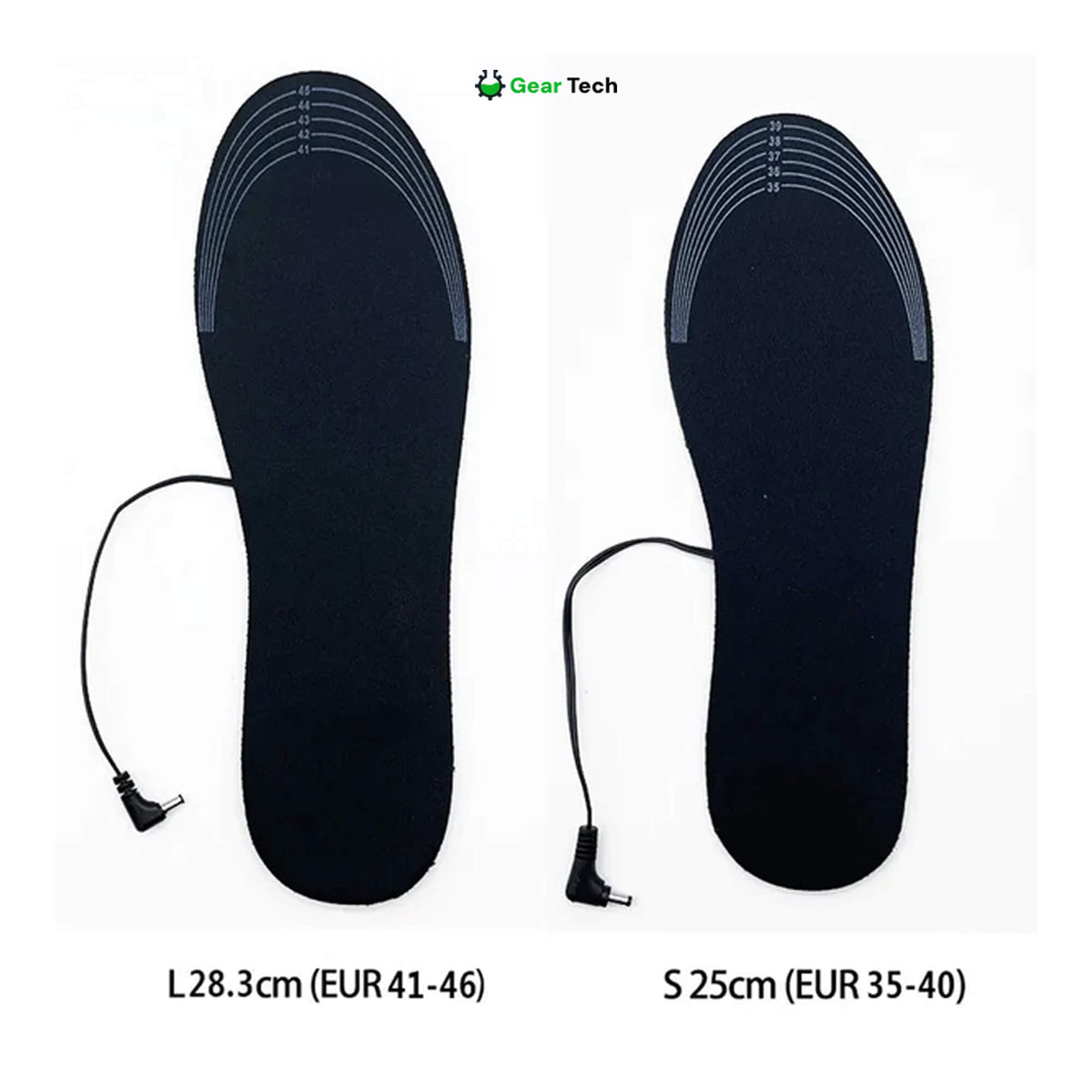 Rechargeable Heated Insoles – USB Battery-Powered Thermal Shoe Inserts for Winter, Skiing, Hiking & Outdoor Work | Thomler