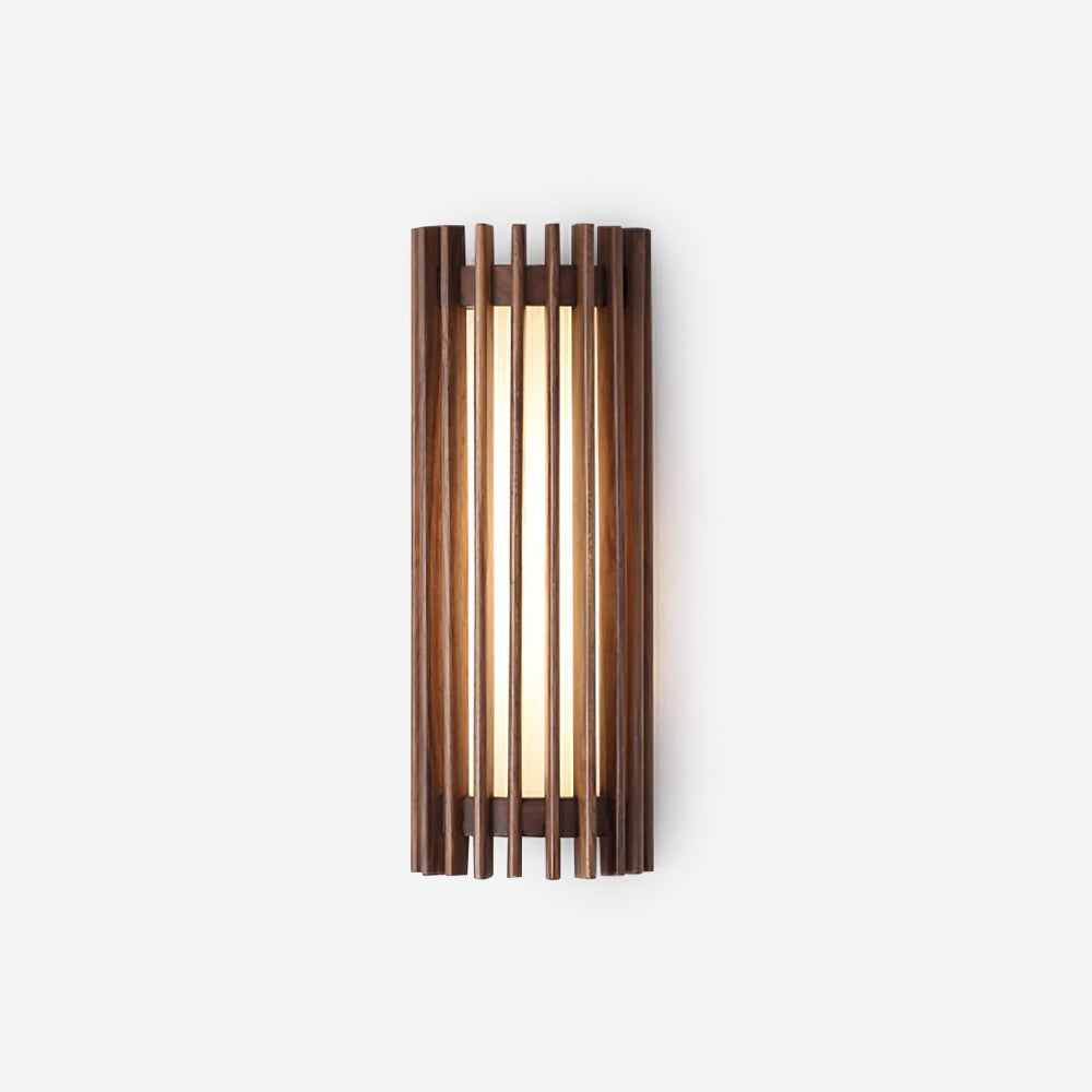 Hardwired Wood Wall Sconce with Acrylic Shade for Living Room, Bedroom & Dining Room – Modern Indoor Lighting Fixture | Thomler