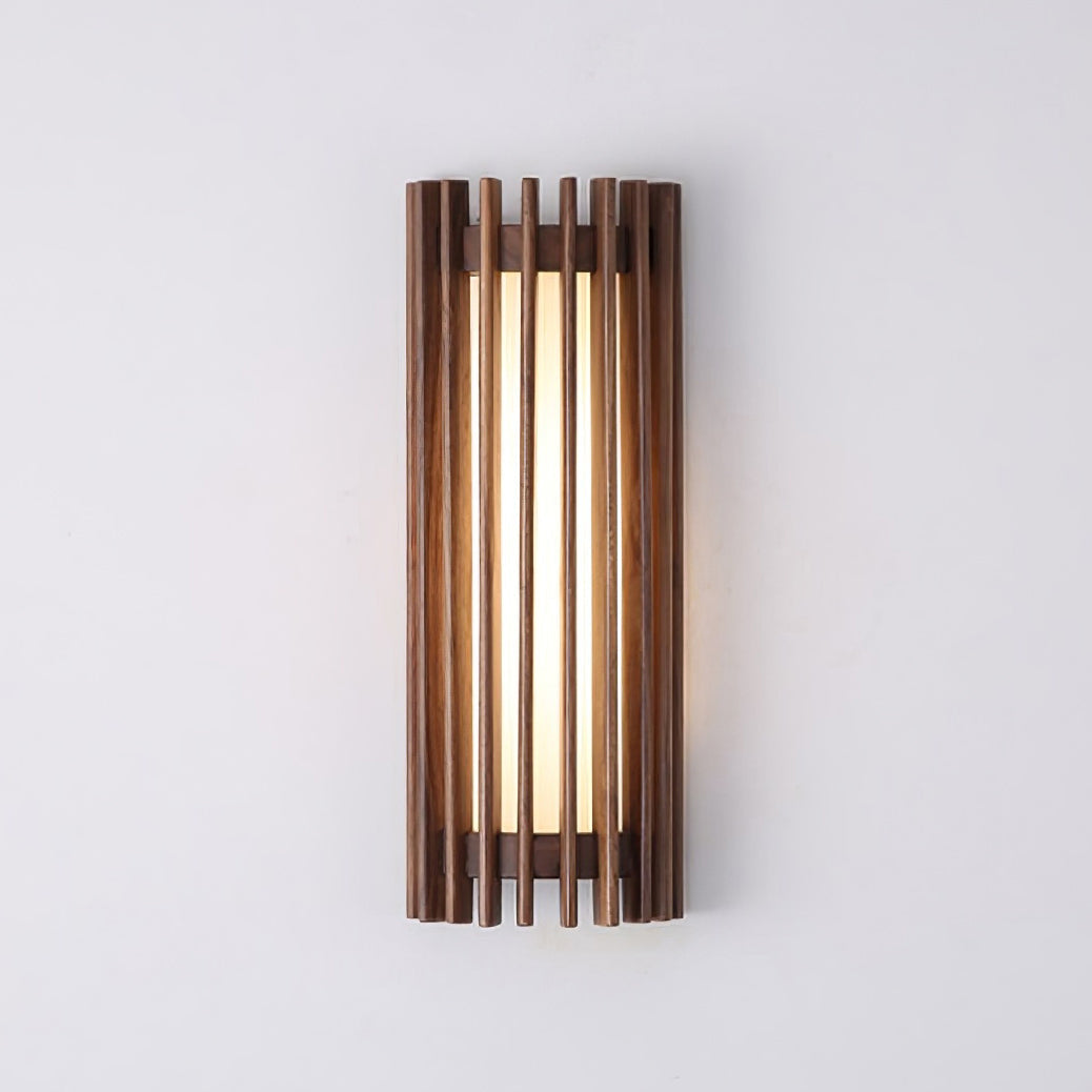 Hardwired Wood Wall Sconce with Acrylic Shade for Living Room, Bedroom & Dining Room – Modern Indoor Lighting Fixture | Thomler