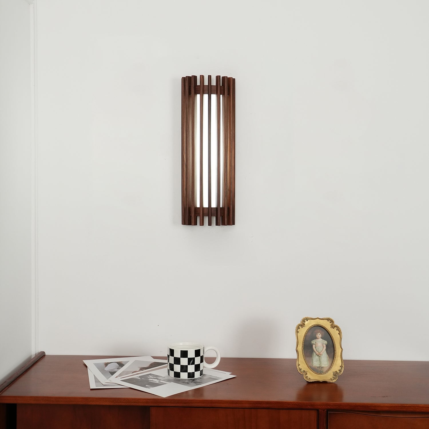 Wall Lamp Wood Acrylic 10W Warm Light Indoor Bedroom Living Room Decorative Sconce Lighting Fixture | Thomler