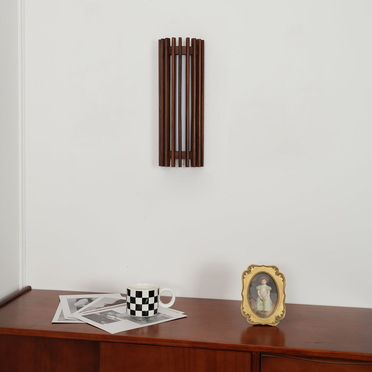 Hardwired Wood Wall Sconce with Acrylic Shade for Living Room, Bedroom & Dining Room – Modern Indoor Lighting Fixture | Thomler