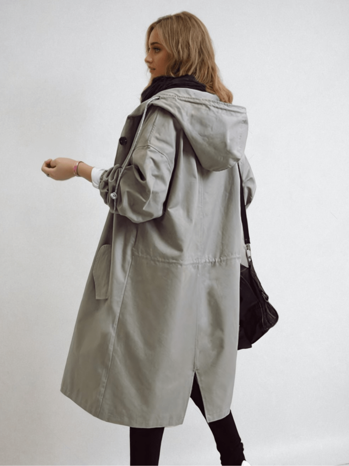 Women's Oversized Longline Jacket – Lightweight All-Season Outerwear Coat for Everyday & Office Wear | Thomler