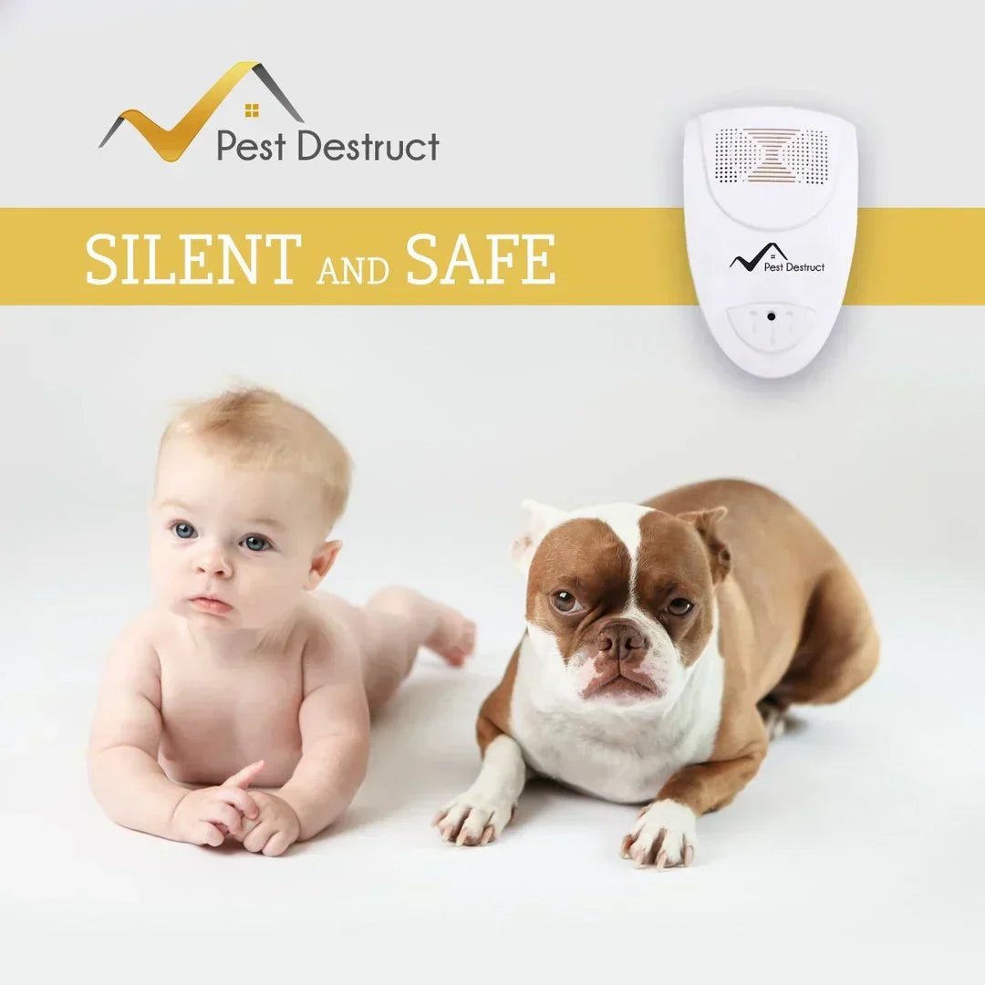 Ultrasonic Bed Bug Repeller – Chemical-Free Indoor Pest Control Device | Thomler