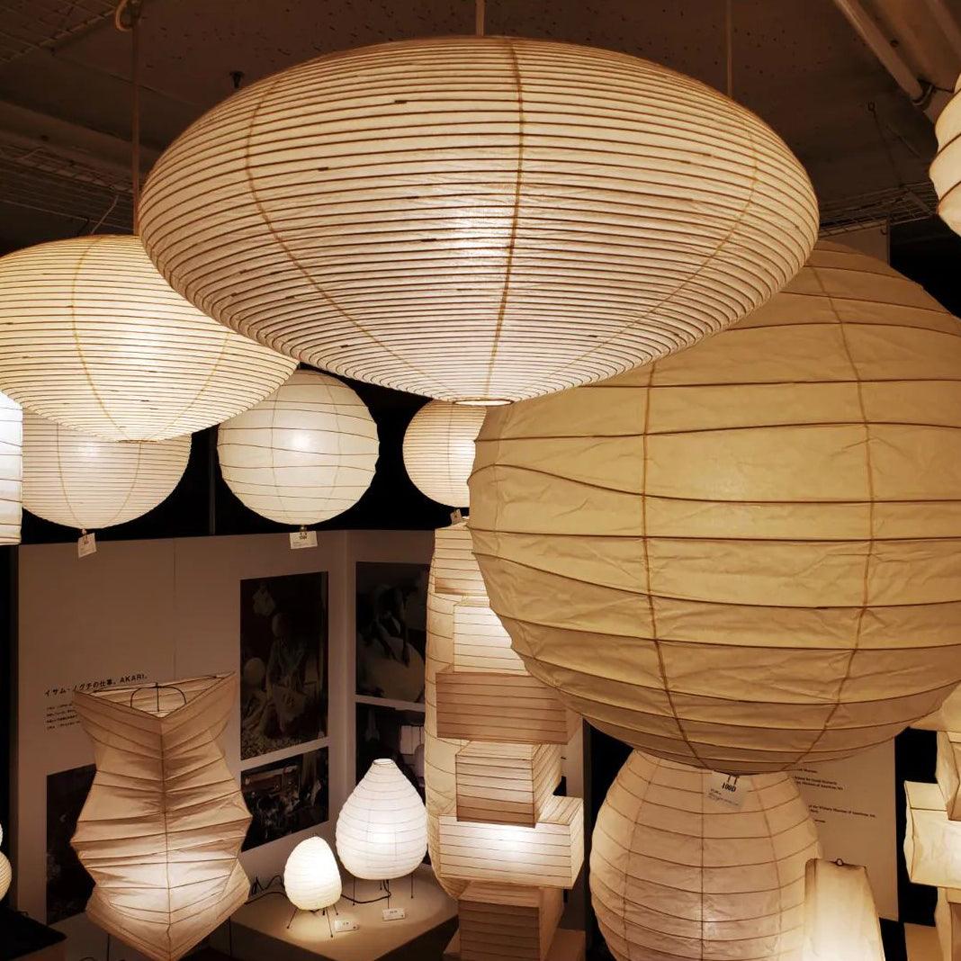 Mulberry Paper Swag Pendant Light 17.7 in x 9.8 in White Indoor Ceiling Hanging Lamp Modern Home Decor Living Room Bedroom | Thomler