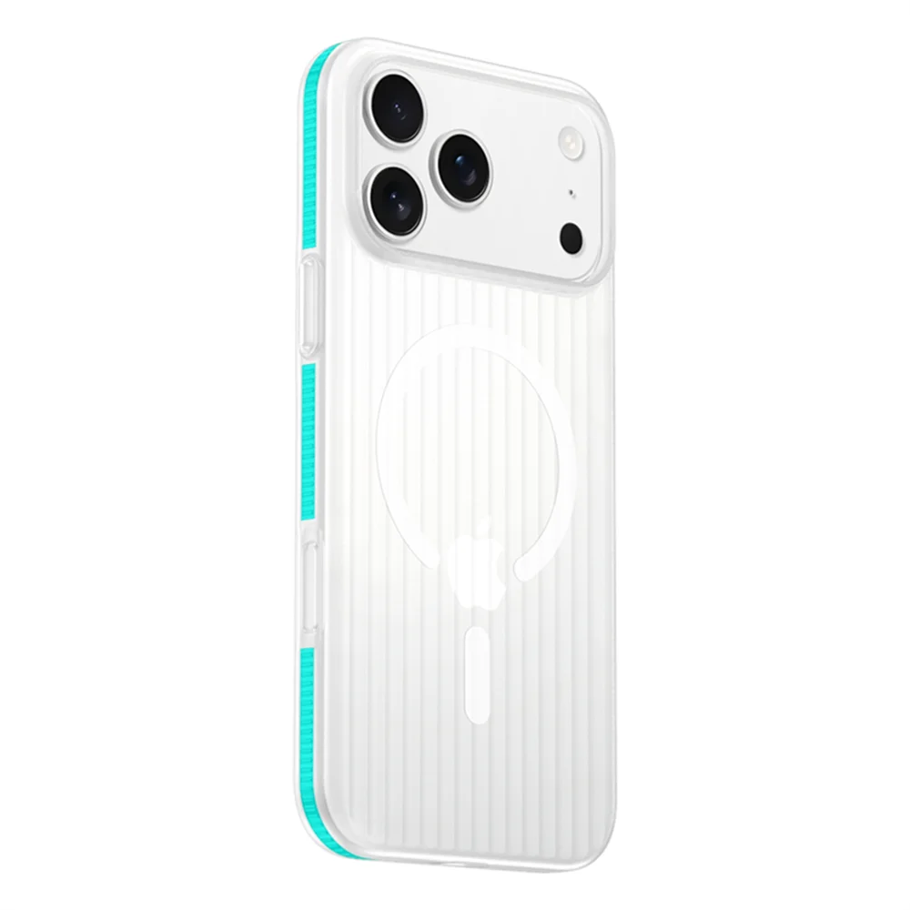 Textured Anti-Slip Phone Case for iPhone 12 through 17 Series – Shock-Absorbing TPU Protection with Ridged Sides & Raised Edges for Screen | Thomler