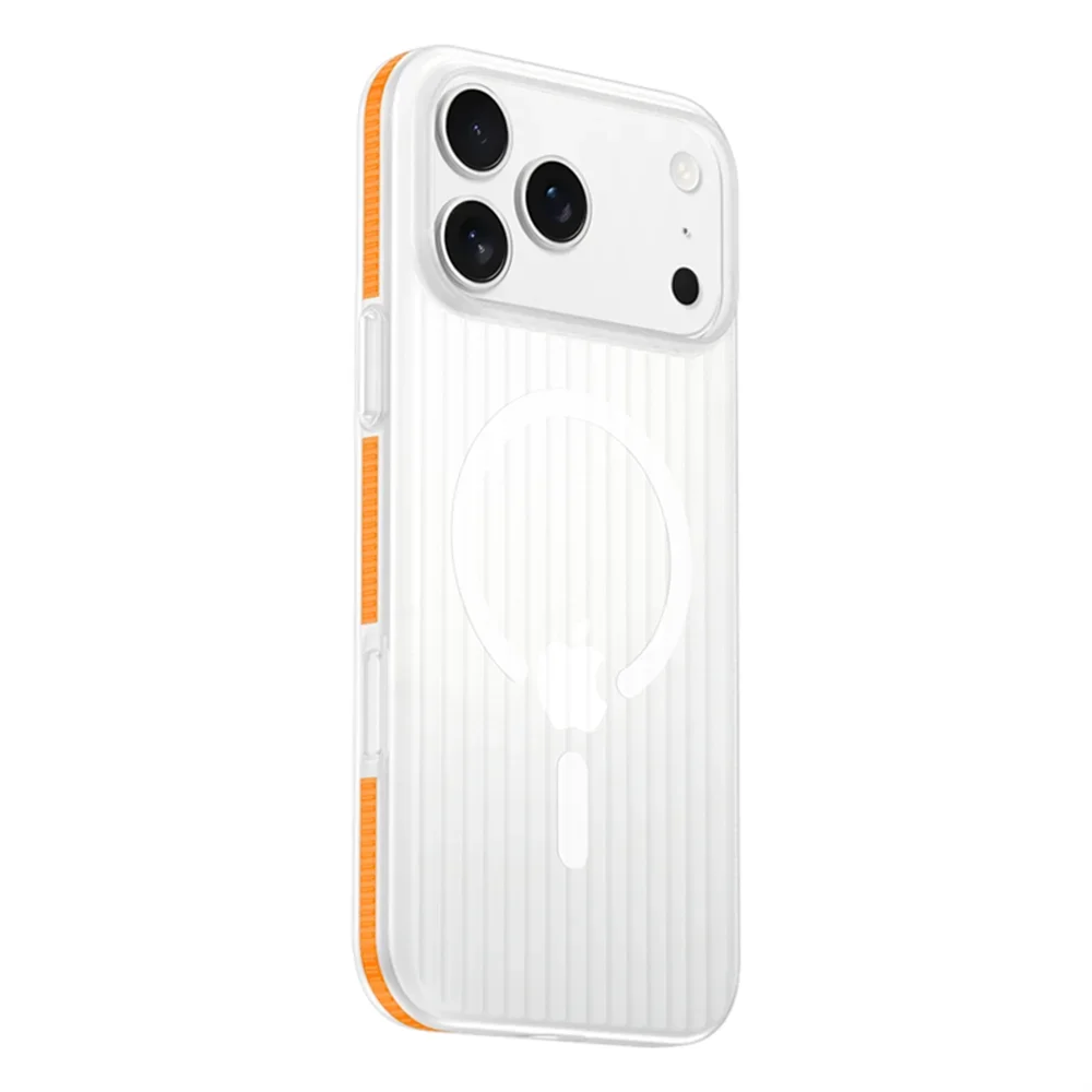 Textured Anti-Slip Phone Case for iPhone 12 through 17 Series – Shock-Absorbing TPU Protection with Ridged Sides & Raised Edges for Screen | Thomler