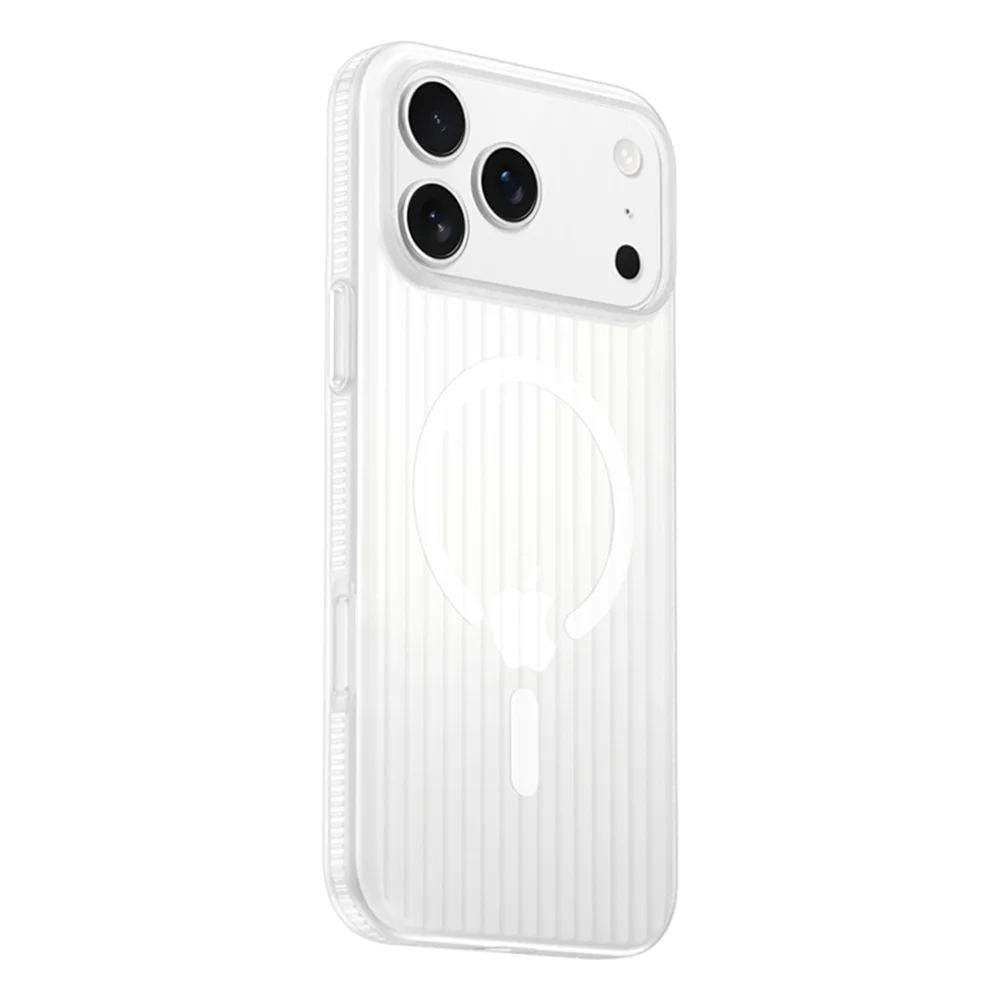 Textured Anti-Slip Phone Case for iPhone 12 through 17 Series – Shock-Absorbing TPU Protection with Ridged Sides & Raised Edges for Screen | Thomler