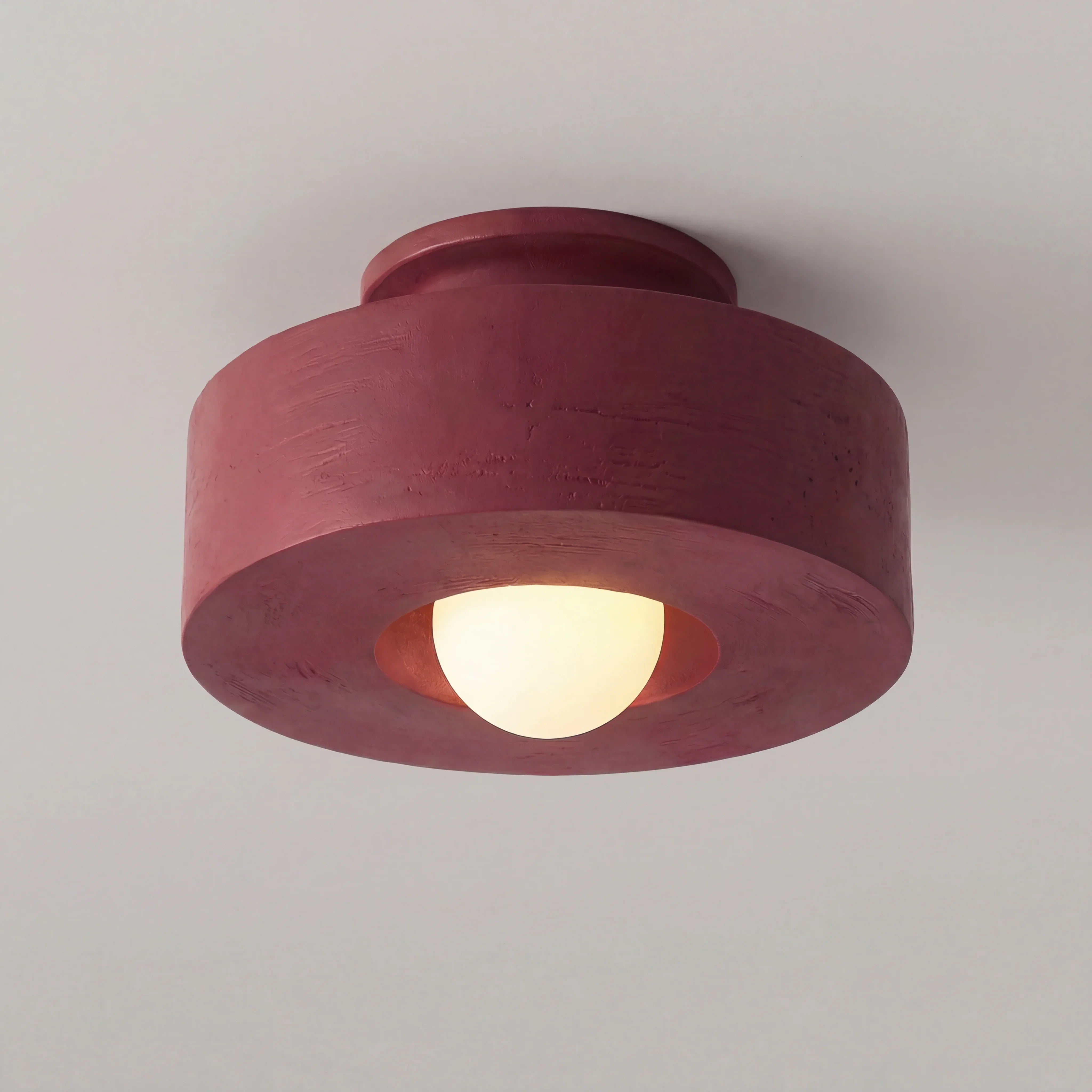 Ceiling Light Resin 11.8 in x 5.9 in LED Minimalist Indoor Lighting Living Room Bedroom Pendant | Thomler