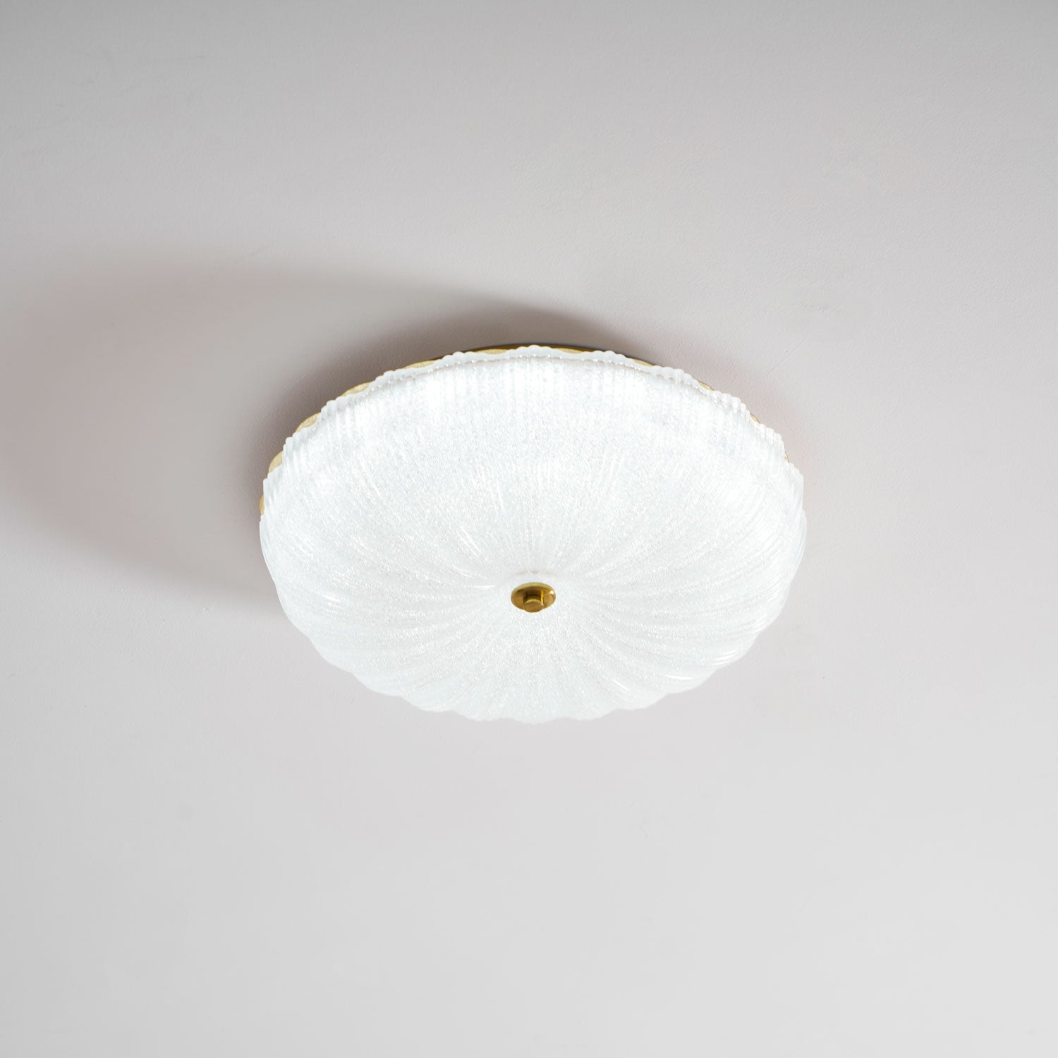 Frosted Glass Ceiling Light 15.7 in Warm Neutral Cool Indoor Lighting Modern Fixture | Thomler