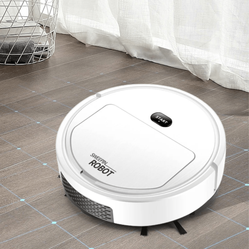 Robot Vacuum Cleaner Smart Navigation 180.0 m² Black Hard Floor Pet Hair Automatic Cleaning Low Pile Carpet Home Cleaner | Thomler