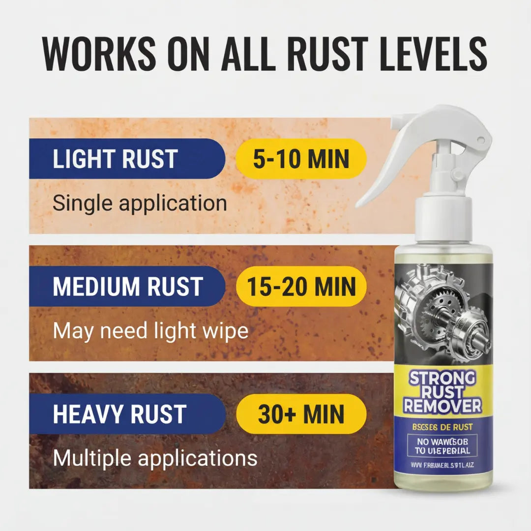Rostentferner-Spray – Rost auflösen ganz ohne Schrubben