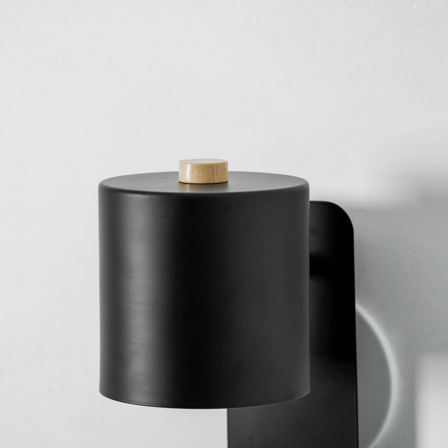 Rotatable Cylinder Plug-In Wall Lamp 11.8 in Metal Indoor Bedroom Living Room LED Edison Light White Grey Green Black | Thomler
