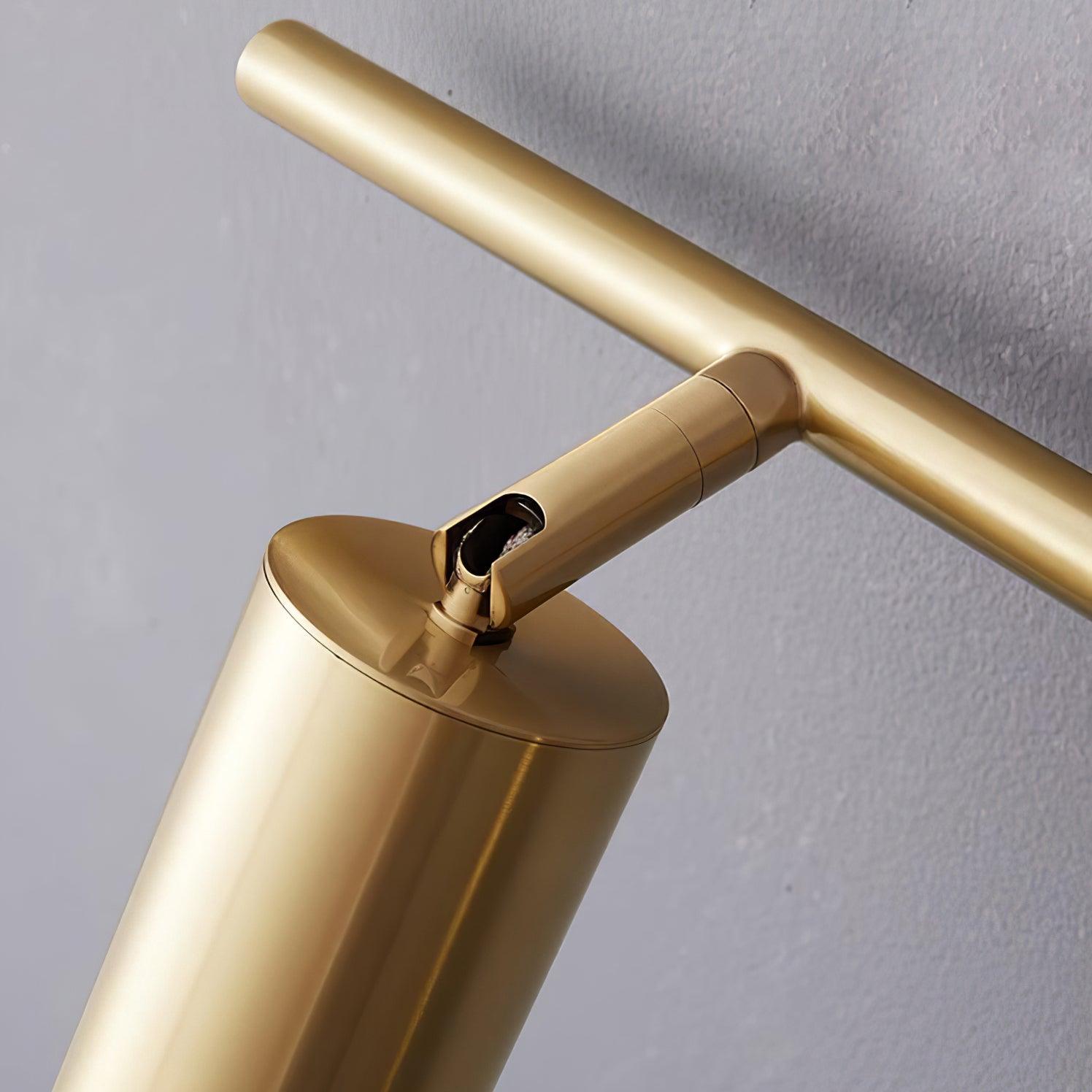Brass Rotatable Spotlight Wall Light 3.1 in 350° Adjustable Indoor Accent Lighting Multi Head Ceiling Mount | Thomler