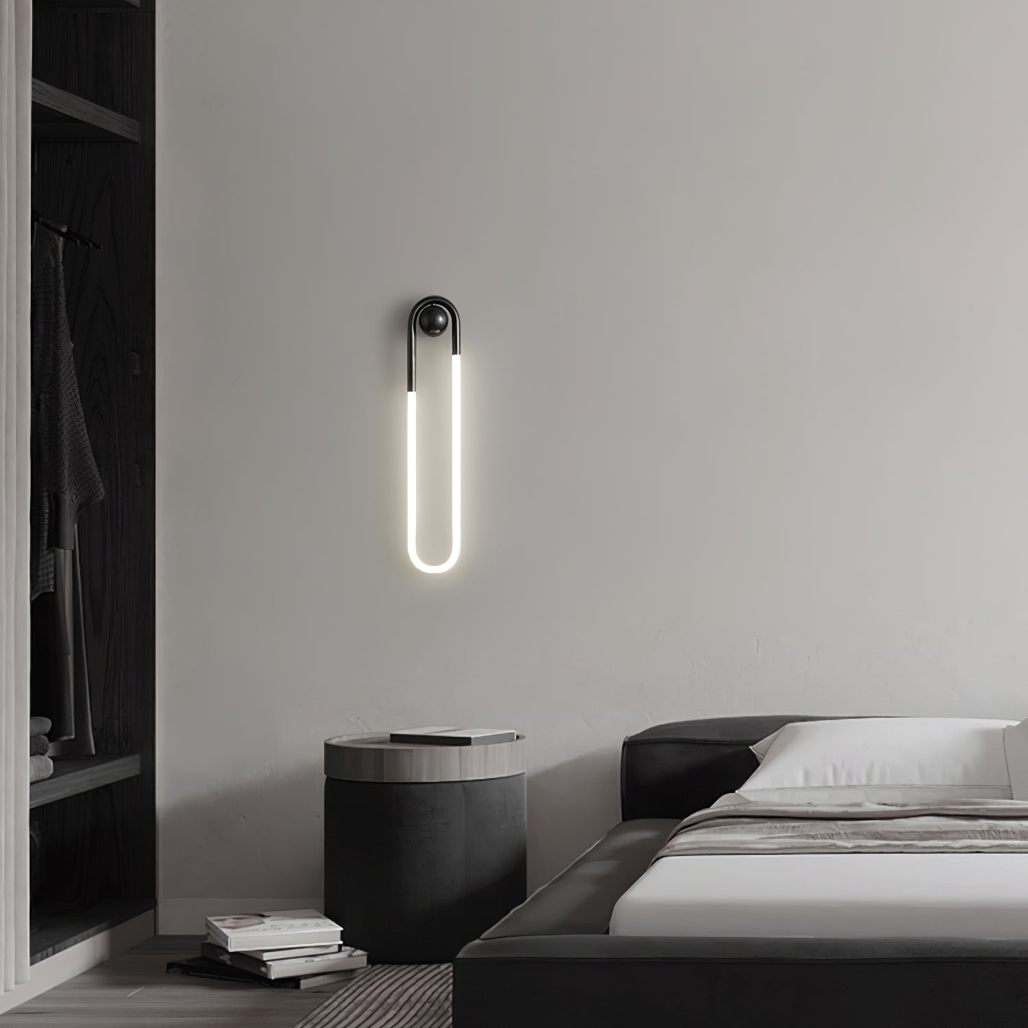 Wall Lamp Brass 17.7 in LED 9W Indoor Bedroom Living Room Accent Lighting Contemporary Design | Thomler