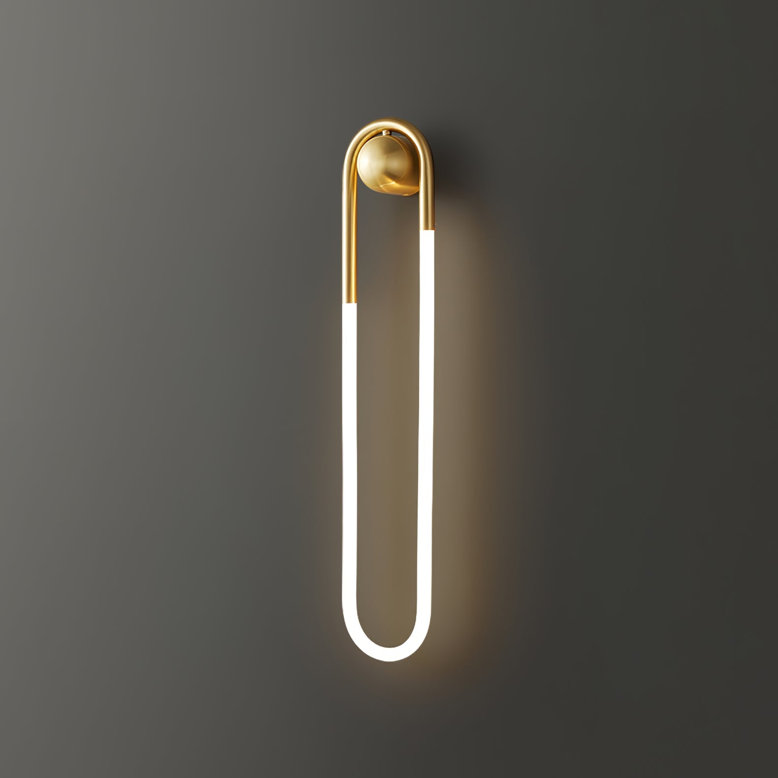 Wall Lamp Brass 17.7 in LED 9W Indoor Bedroom Living Room Accent Lighting Contemporary Design | Thomler