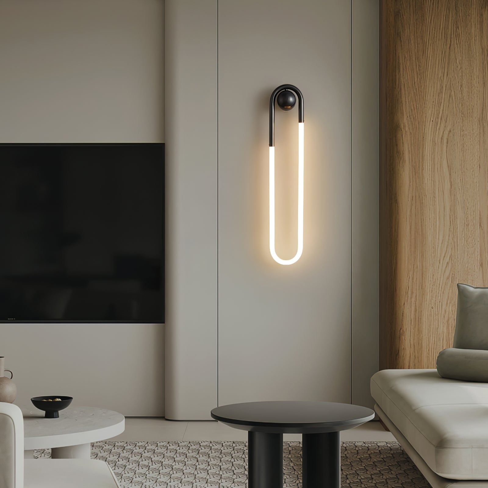 Wall Lamp Brass 17.7 in LED 9W Indoor Bedroom Living Room Accent Lighting Contemporary Design | Thomler
