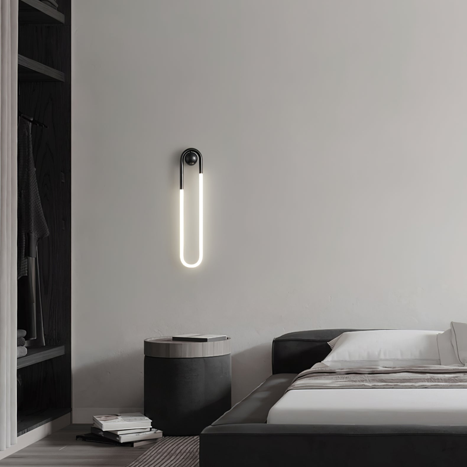 Wall Lamp Brass 17.7 in LED 9W Indoor Bedroom Living Room Accent Lighting Contemporary Design | Thomler
