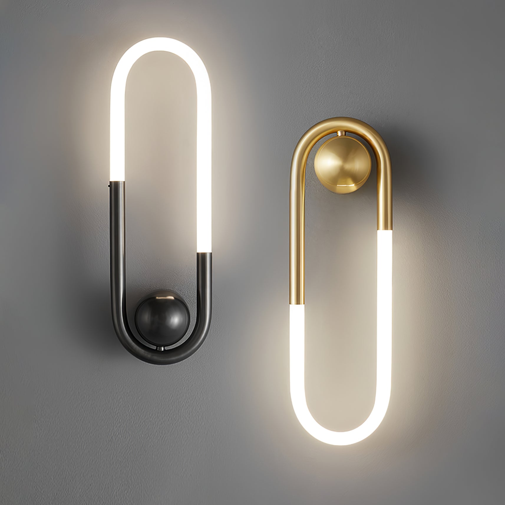 Wall Lamp Brass 17.7 in LED 9W Indoor Bedroom Living Room Accent Lighting Contemporary Design | Thomler