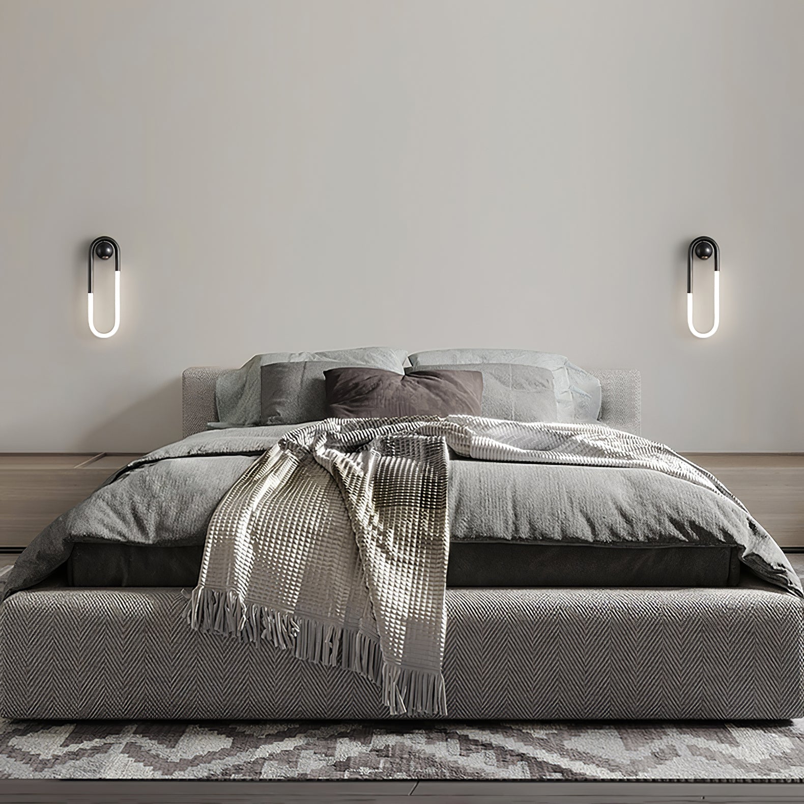 Wall Lamp Brass 17.7 in LED 9W Indoor Bedroom Living Room Accent Lighting Contemporary Design | Thomler