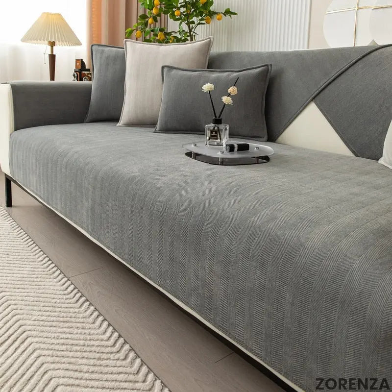 Rutschfester Sofabezug – frischer Look in Sekunden
