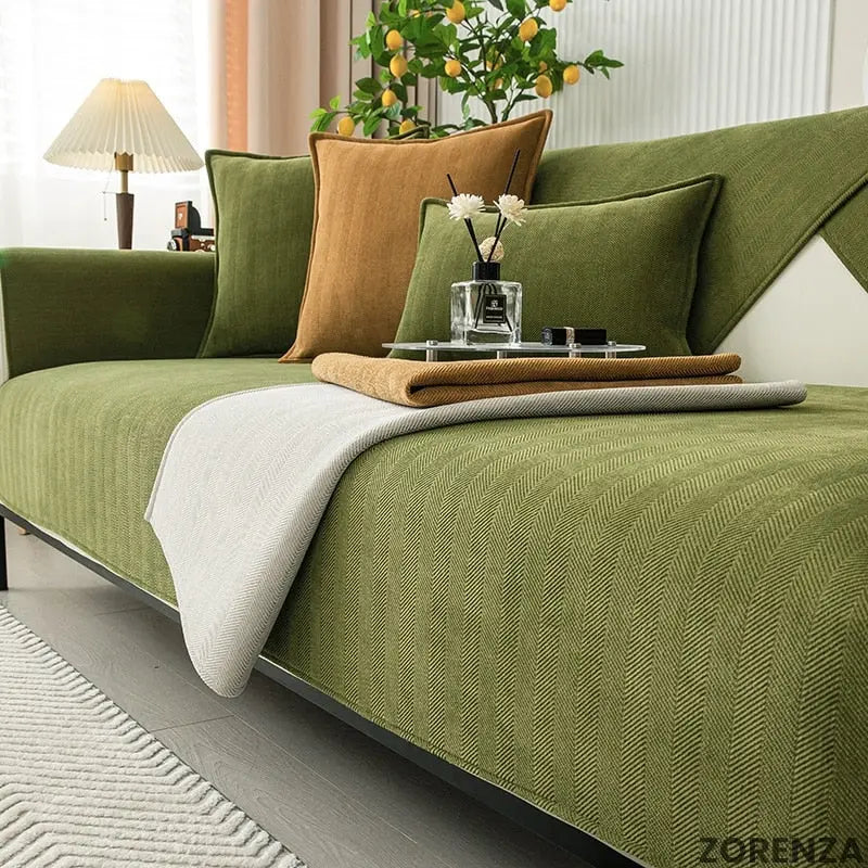 Rutschfester Sofabezug – frischer Look in Sekunden