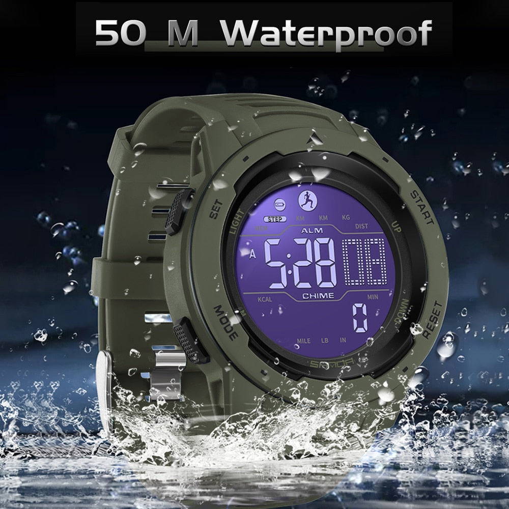 Step Tracking Sport Watch with Water Resistance for Running & Outdoor Activities | Thomler