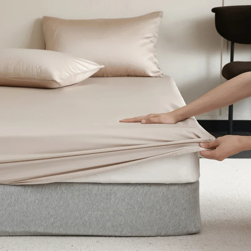 100% Pure Silk Sheet Set – Temperature-Regulating, Gentle on Skin & Hair for All-Season Comfort | Thomler